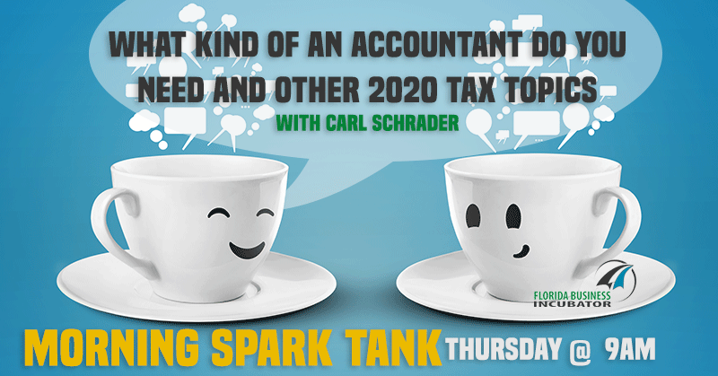 image for spark meeting with carl schrader thursday at 9am